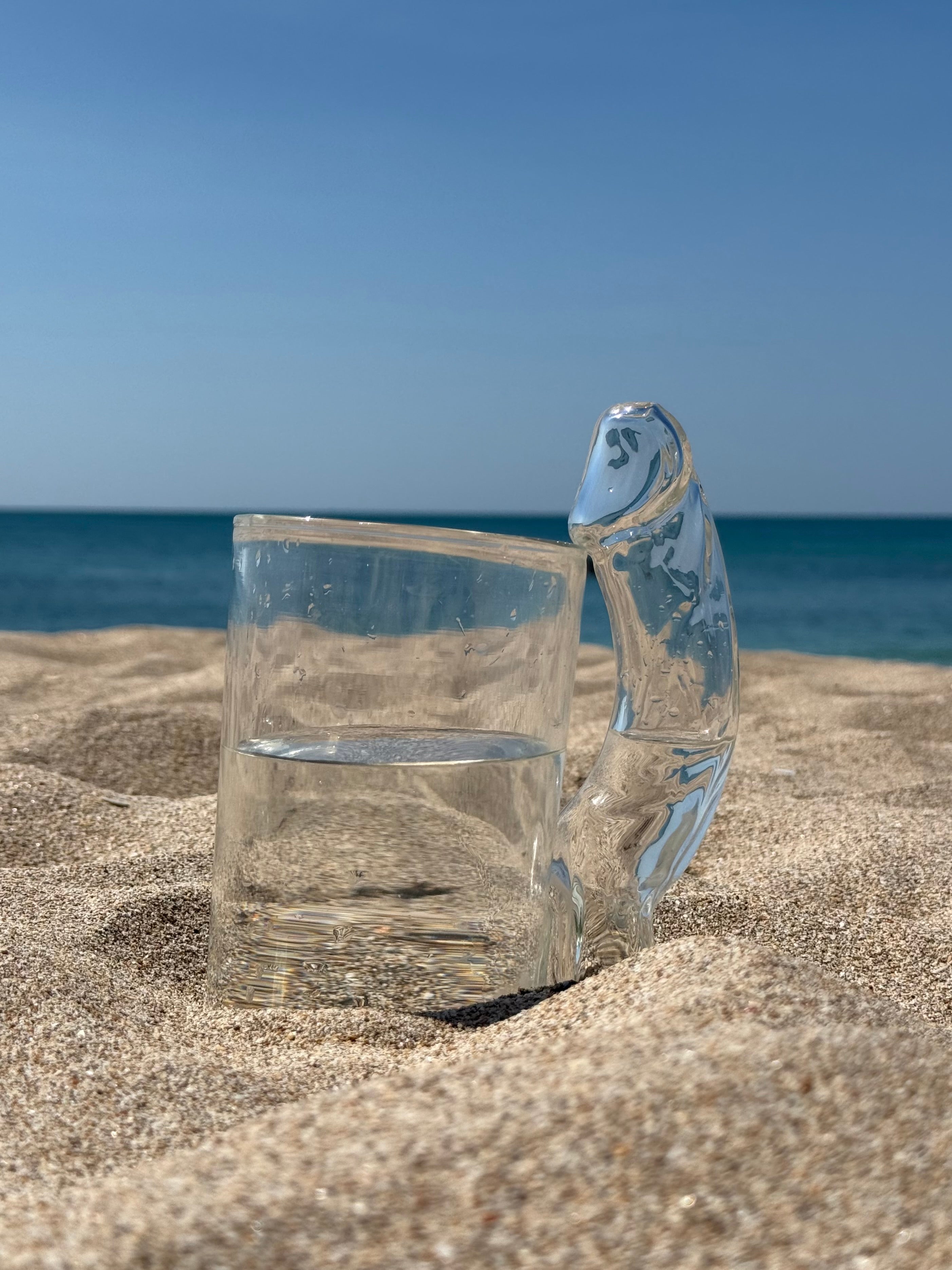 [Most Popular] Glass D Mug