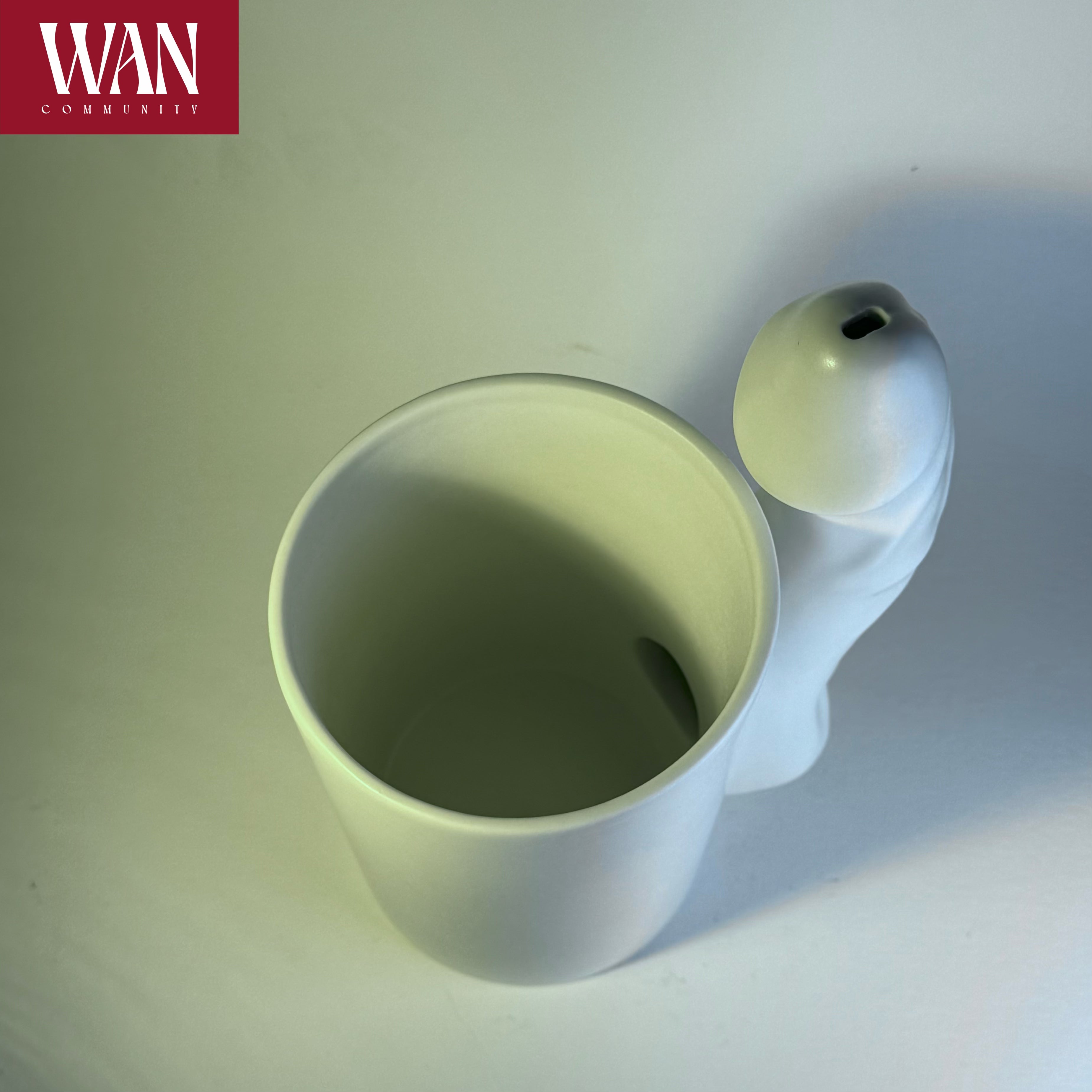 WAN Mug - Matte White Porcelain