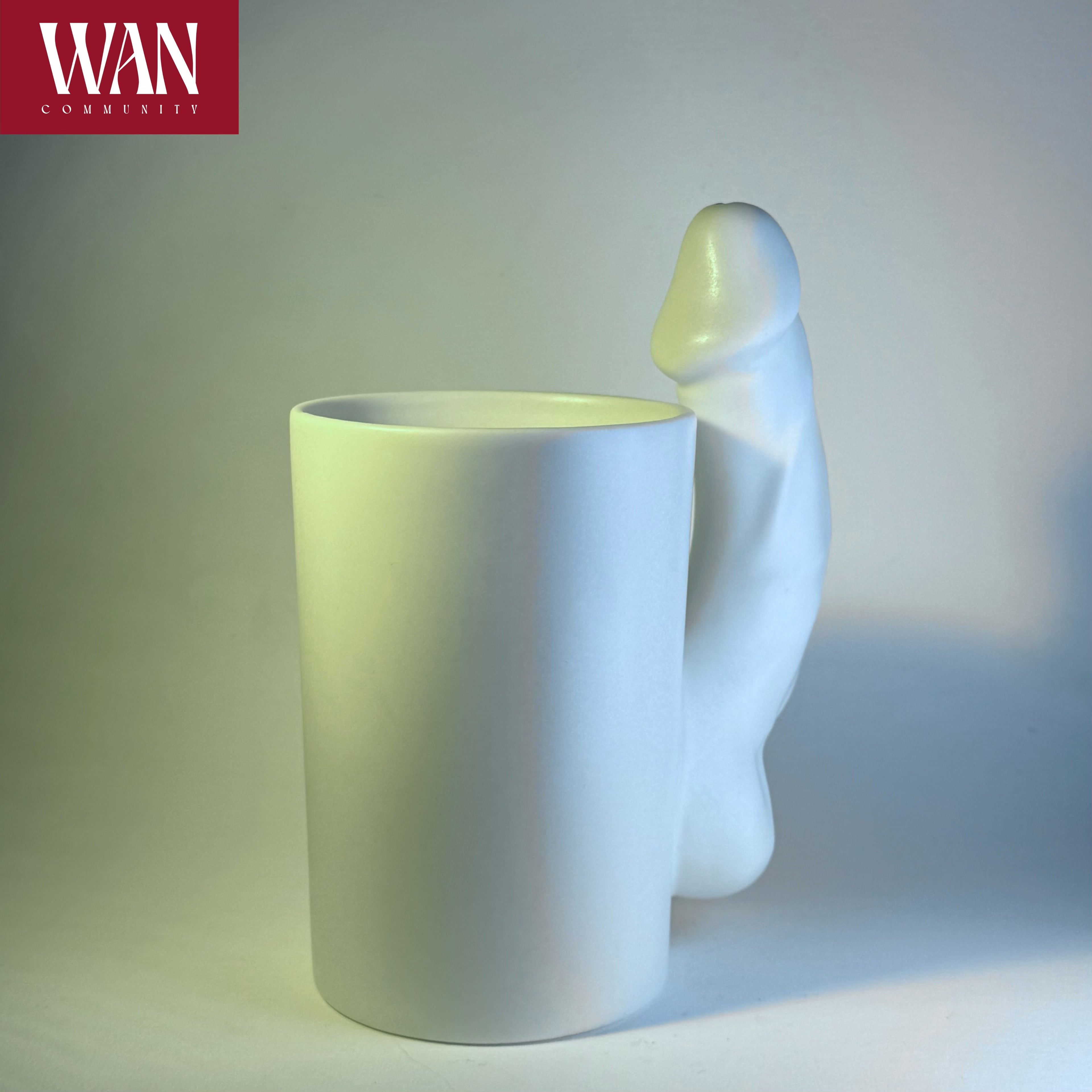 WAN Mug - Matte White Porcelain