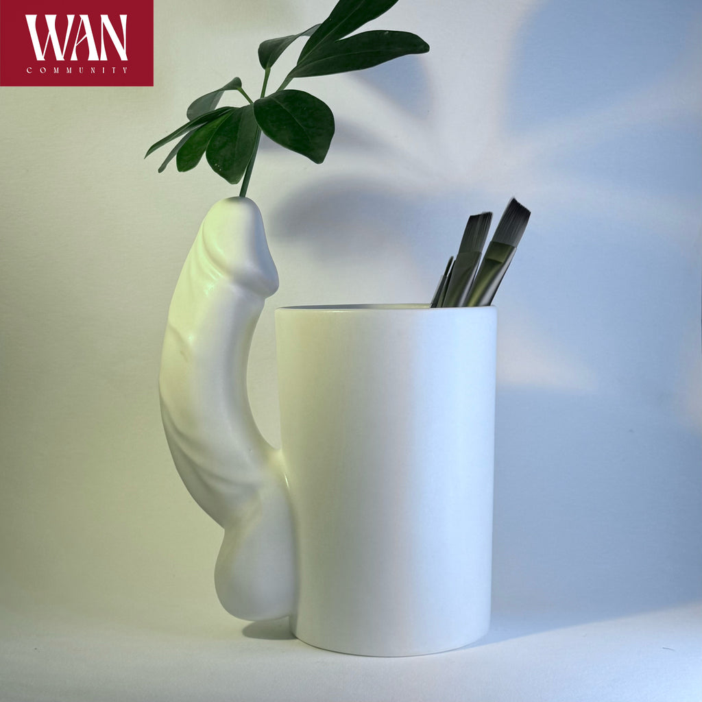 WAN Mug - Matte White Porcelain